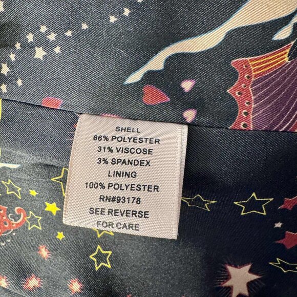 Philosophy Mustard Yellow Textured Blazer Celestial Interior – Size 8 - Picture 11 of 14